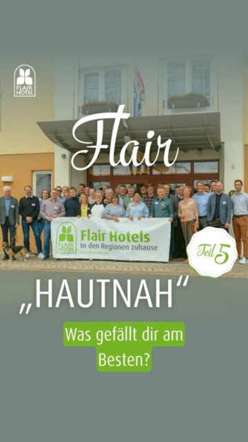 💸 In deinem Probejahr bei Flair Hotels zahlst du nur den halben Mitgliedsbeitrag! 💸  👆 In diesem Teil unserer Hautnah-Serie erzählen Flair Hoteliers, was ihnen bei Flair ganz besonders gut gefällt. 👌  Hier wird noch einmal besonders deutlich, wie viele handfeste Vorteile die Mitgliedschaft mit sich bringt:  🤝 Ehrlicher, offener Austausch unter Kolleginnen und Kollegen, ohne Konkurrenzdenken
🛍️ Der Flair Shop – alles kompakt, im einheitlichen CI und ohne eigenen Organisationsaufwand
🤝 Exklusive Firmenpartner-Deals mit spürbaren Preisvorteilen – persönlich erlebbar z. B. auf der Hausmesse unserer Tagungen
📣 Professionelle Unterstützung & Marketing in der gesamten DACH-Region für deutlich mehr Reichweite
📖 Jährliche Magalog-Gestaltung & -Abwicklung inklusive – hochwertige Präsentation für jedes Haus
💶 Deutlich geringere Mitgliedsbeiträge (ca. 50 %) im Vergleich zu ähnlichen Kooperationen  Du führst ein Hotel und wünschst dir genau das?
Dann wirf einen Blick hinter die Kulissen unserer Kooperation – vielleicht ist Flair auch für dein Haus der richtige nächste Schritt.  👇 Schreib uns einfach „FLAIR“ in die Kommentare und wir senden dir unverbindliche Infos zur Mitgliedschaft.  #flairhotels #hotelkooperation #hoteliersnetzwerk #indenregionenzuhause #FLAIRaufInsta